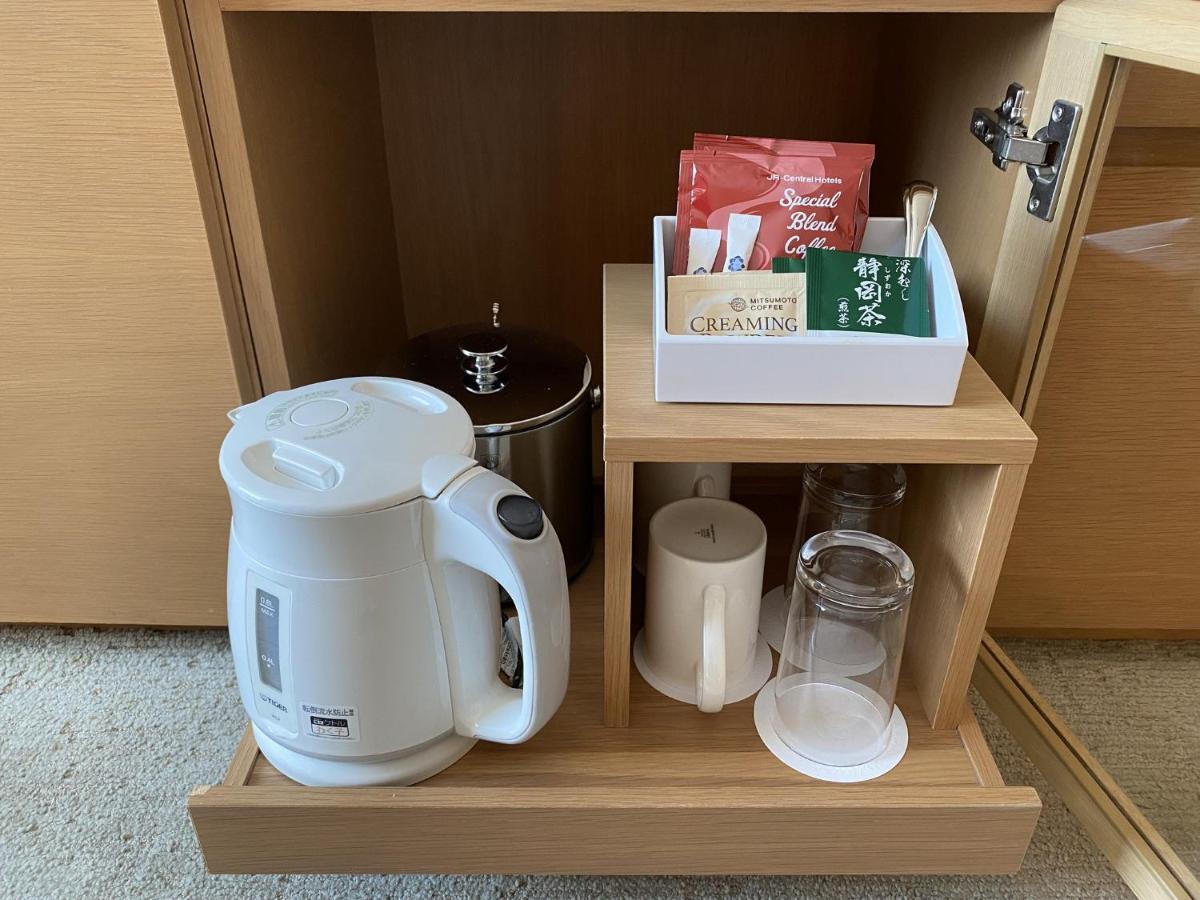 Hotel Associa Shizuoka Exterior photo A tea and coffee making station in a hotel room