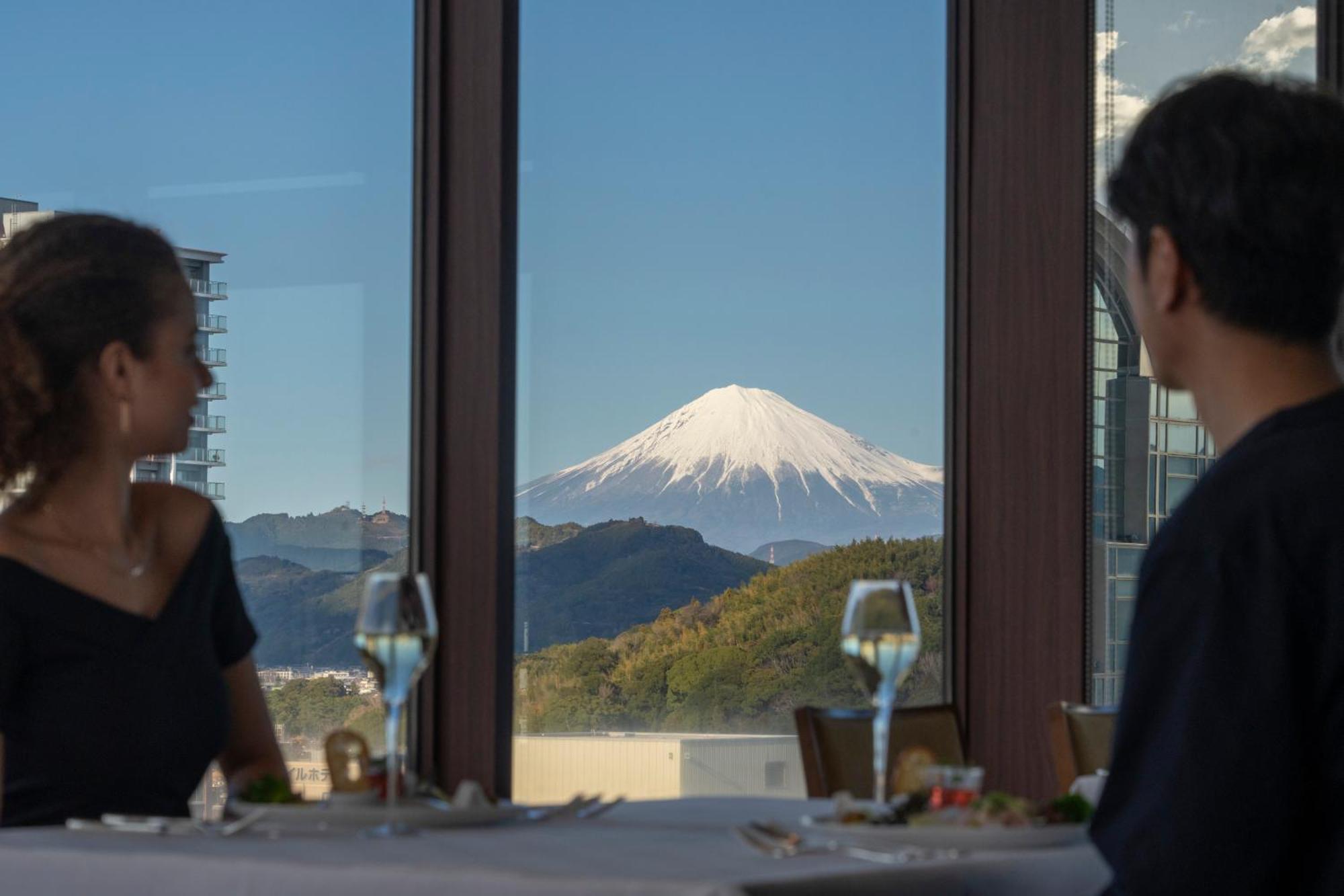 Hotel Associa Shizuoka Exterior photo Mount Fuji from the hotel