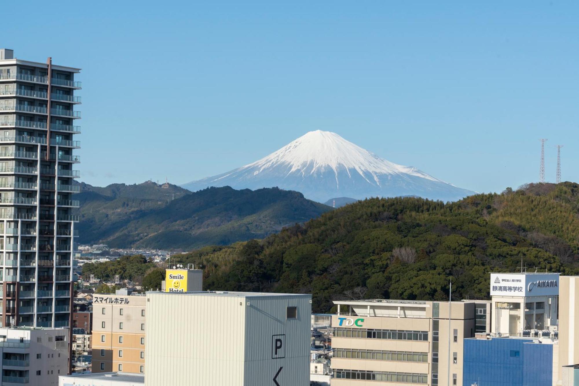 Hotel Associa Shizuoka Exterior photo Mount Fuji from Fuji-ku