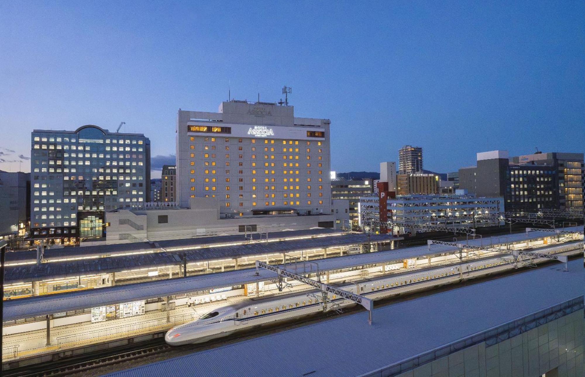 Hotel Associa Shizuoka Exterior photo Shinkansen platforms